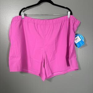 Columbia NWT Pink PFG Omni-Shade Utility Shorts - Size 2X - Women's Plus Size